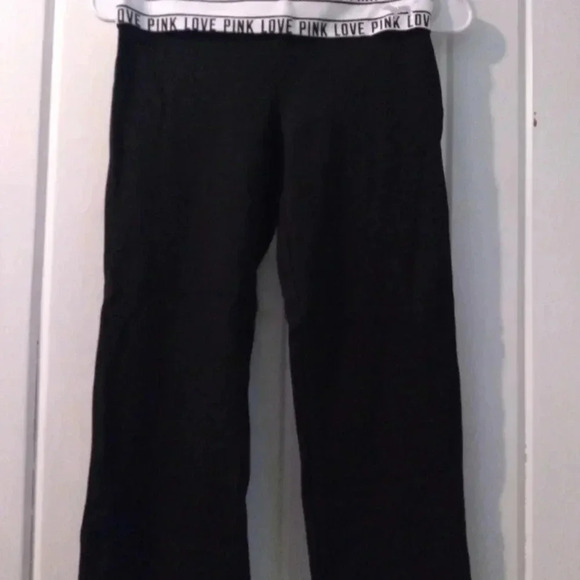 vs PINK bling foldover cropped leggings X-small NWOT - Picture 2 of 6